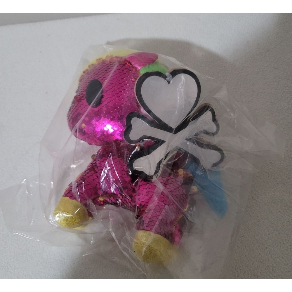 Tokidoki Sequin comet plush unicorno NWT